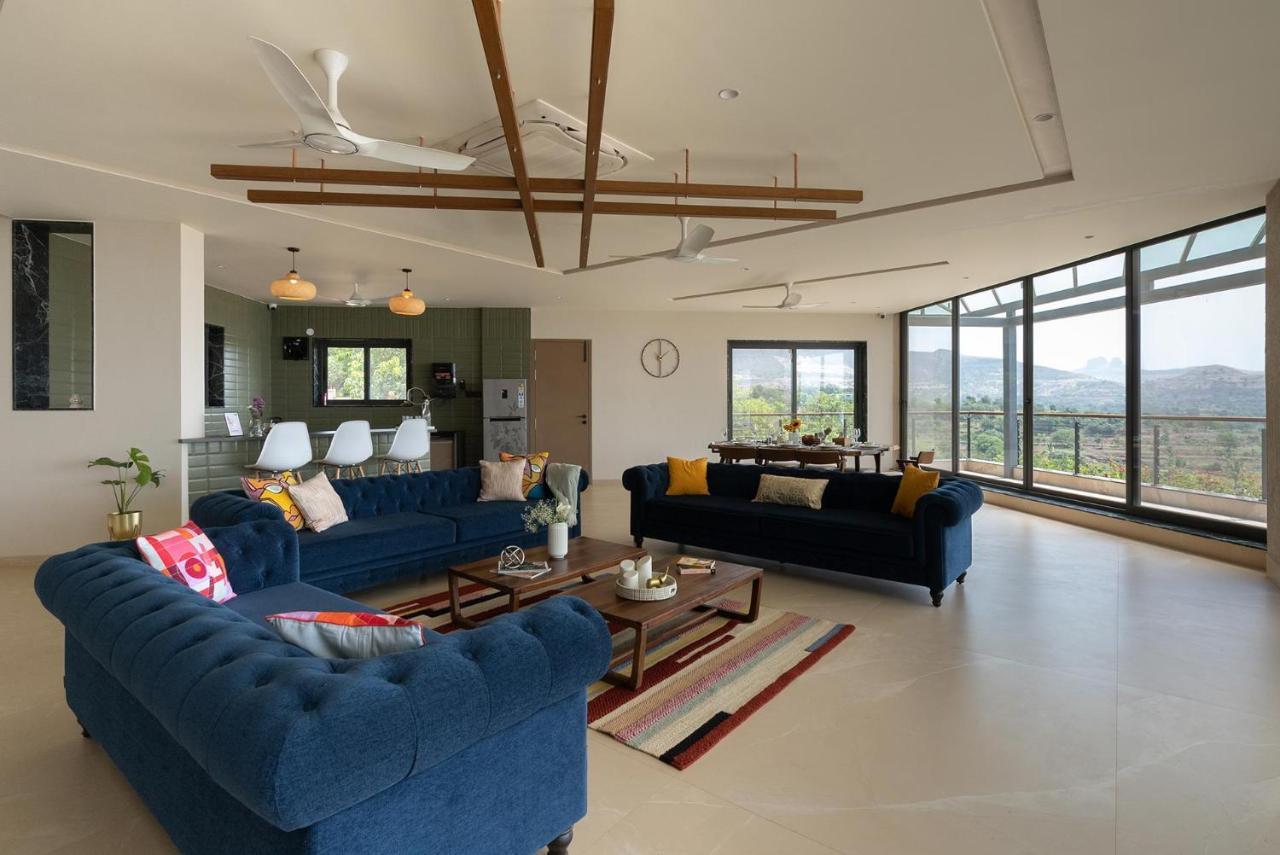 Pearl Lakeview Mansion: Luxurious Lakeside Villa with Infinity Pool and Entertainment Igatpuri Exterior photo